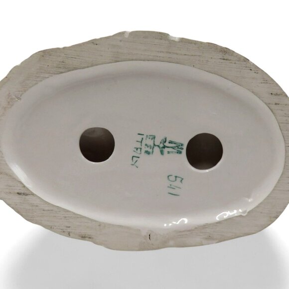 FONTANINI Child and Bird Country Farm Scene #541 Italy Vintage 9" Tall Figurine - Picture 10 of 11